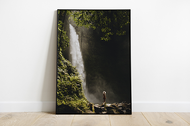 Waterfall photoprint