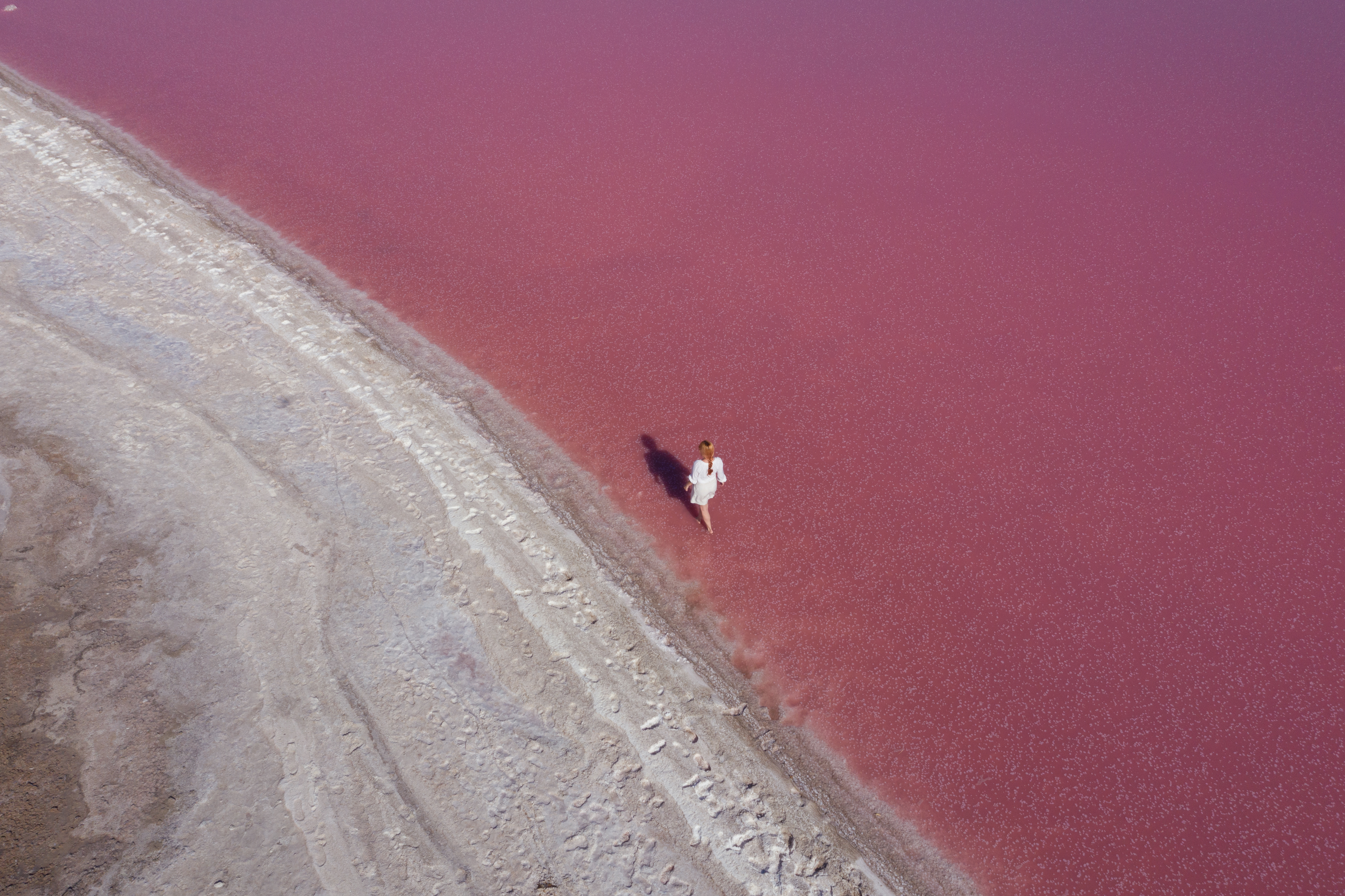 Солоне рожеве озеро Сиваш